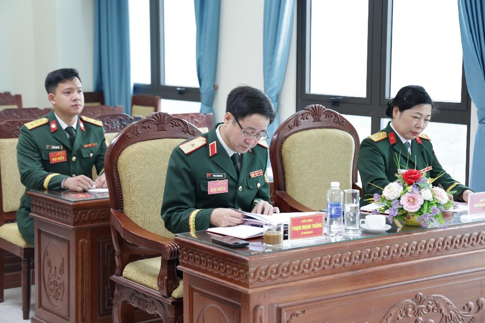Cục Gìn giữ hòa bình Việt Nam tổ chức thành công Đại hội Chi bộ các Phòng
